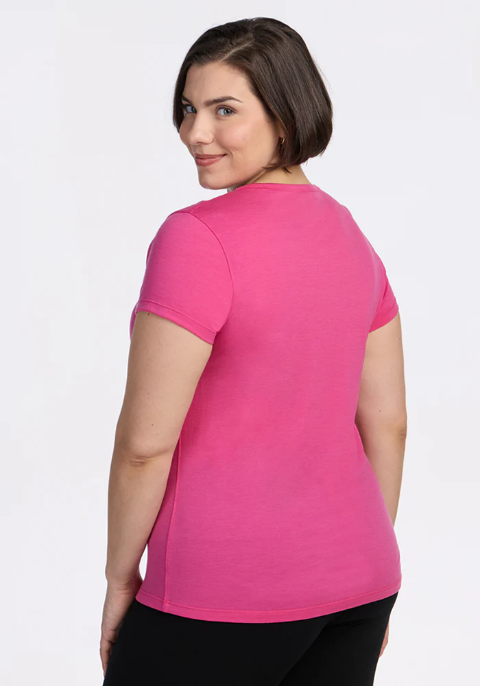 Addie Crew Neck - Raspberry Fizz - Image 13