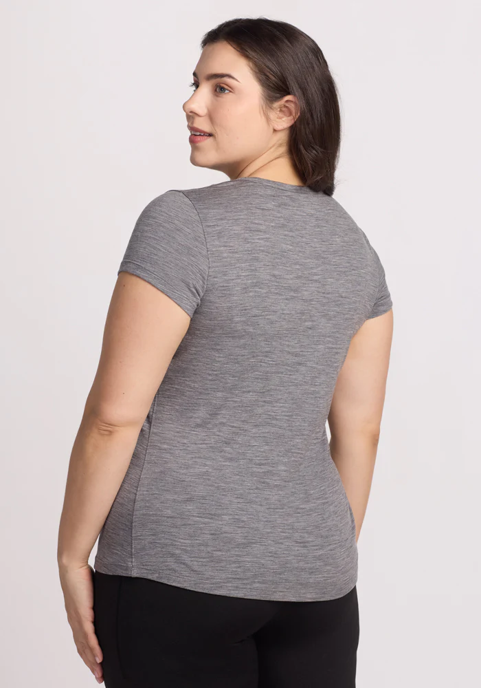 Addie Crew Neck - Graphite Heather - Image 14