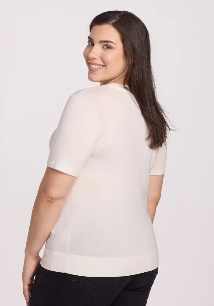 Anna Crew Sweater - Dewdrop Pearl - Image 13