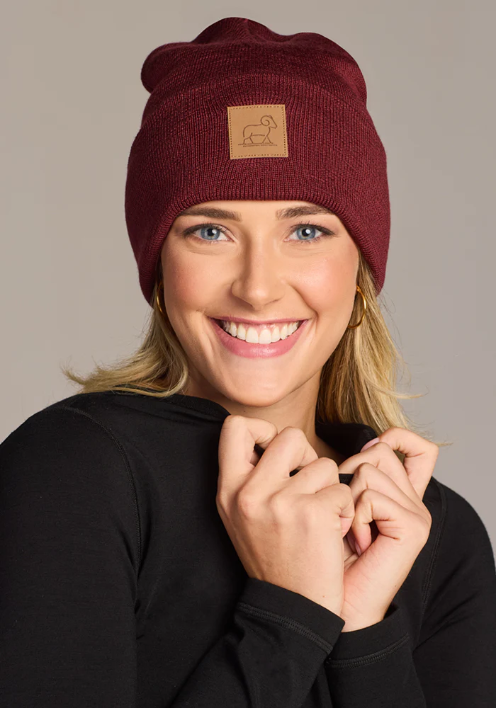 Baylor Beanie - Toasted Garnet