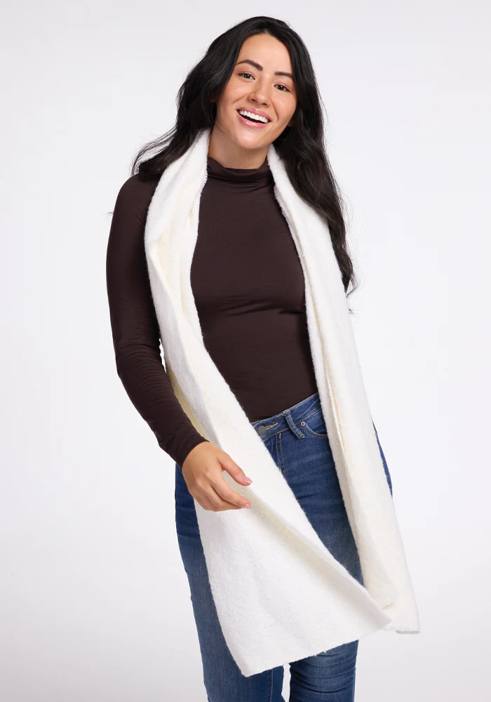 Bradie Scarf - Cream - Image 11