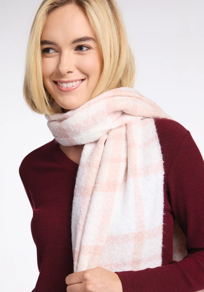 Bradie Scarf - Mauve Plaid - Image 13