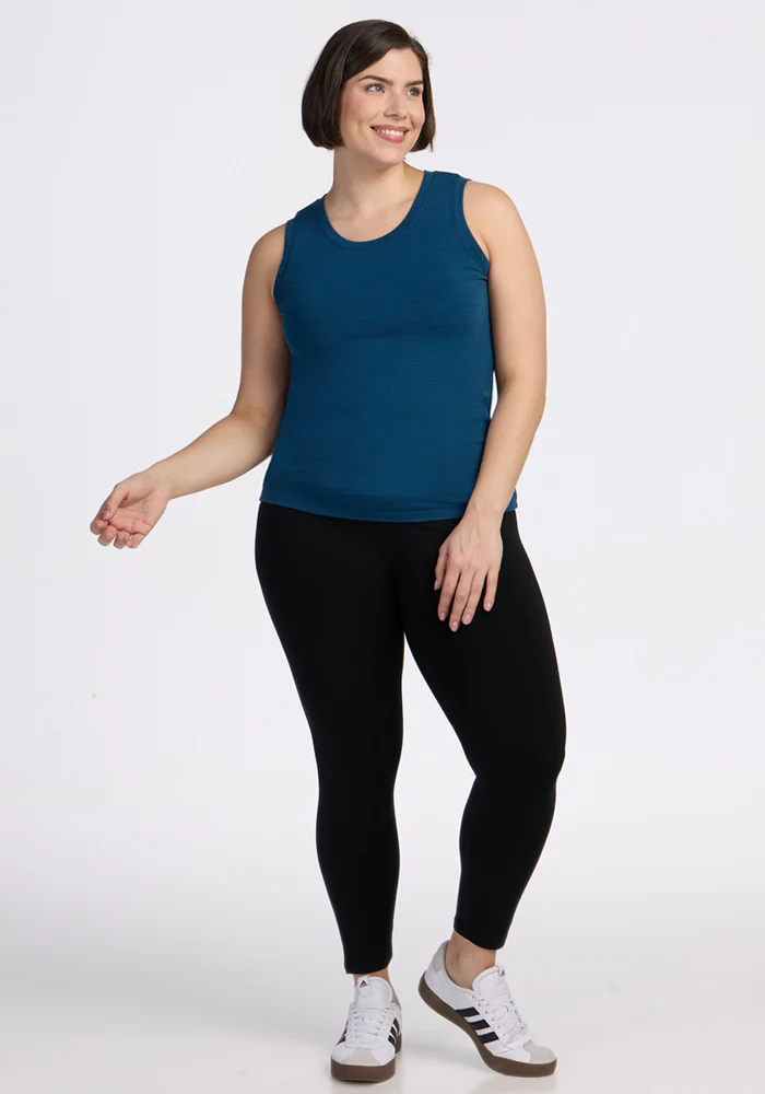 Ava Tank Top - Majolica Blue - Image 9