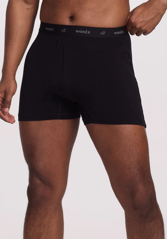 Breathe Boxer Shorts - Black