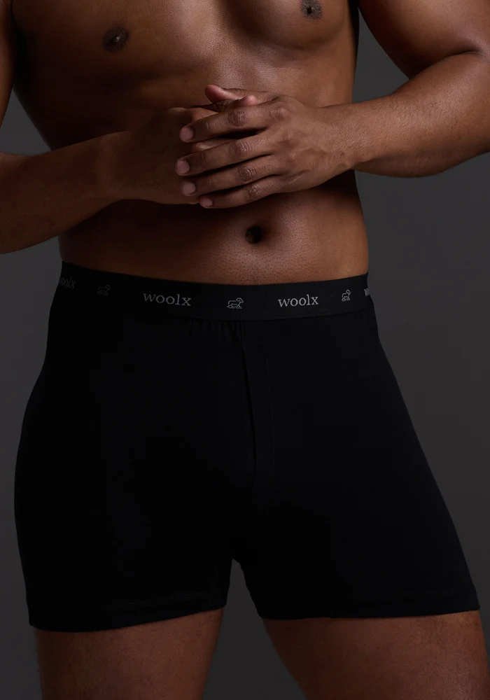 Breathe Boxer Shorts - Black - Image 4