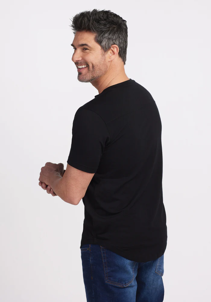 Bronx Henley - Black - Image 6