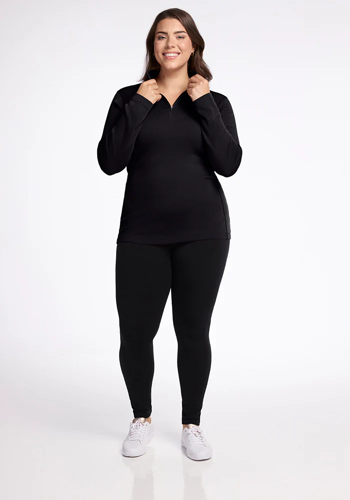Brooke 1/4 Zip - Black - Image 11