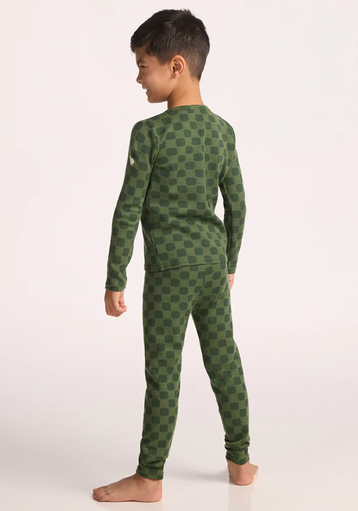 Kids Explorer Base Layer Bottoms - Frog Hop - Image 10