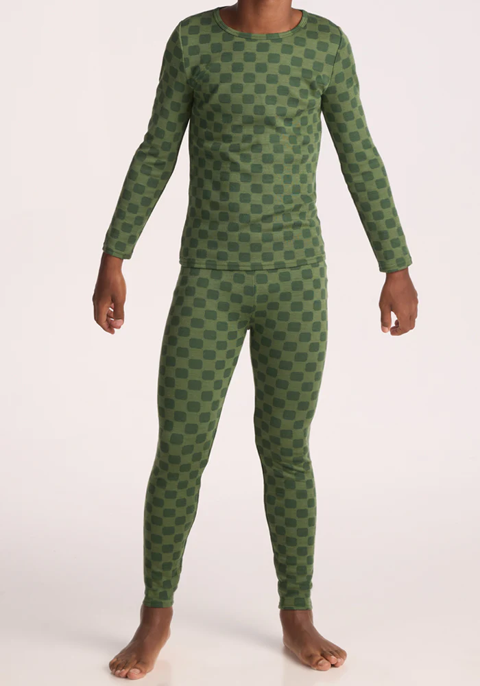 Kids Explorer Base Layer Bottoms - Frog Hop - Image 13