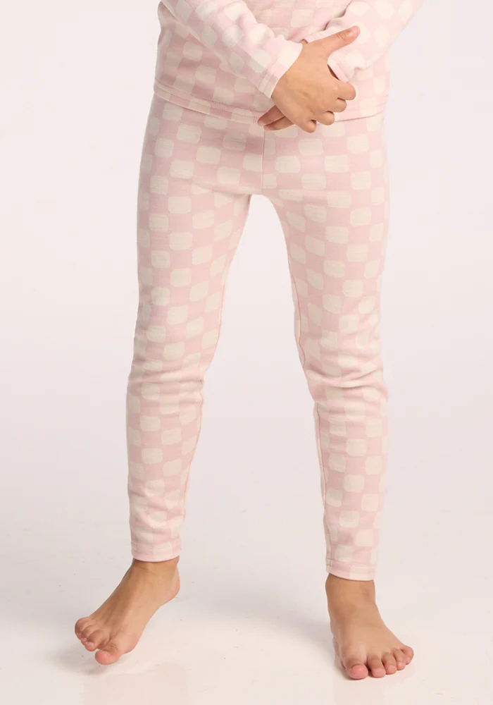 Kids Explorer Base Layer Bottoms - Hopscotch Pink - Image 13