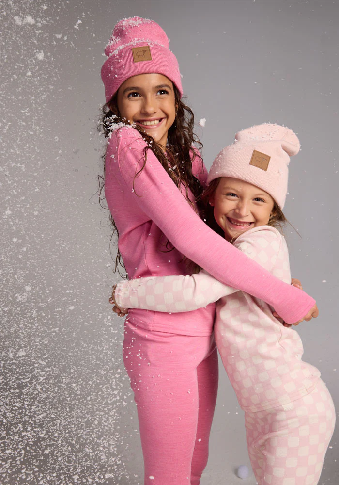Kids Explorer Base Layer Bottoms - Hopscotch Pink - Image 19