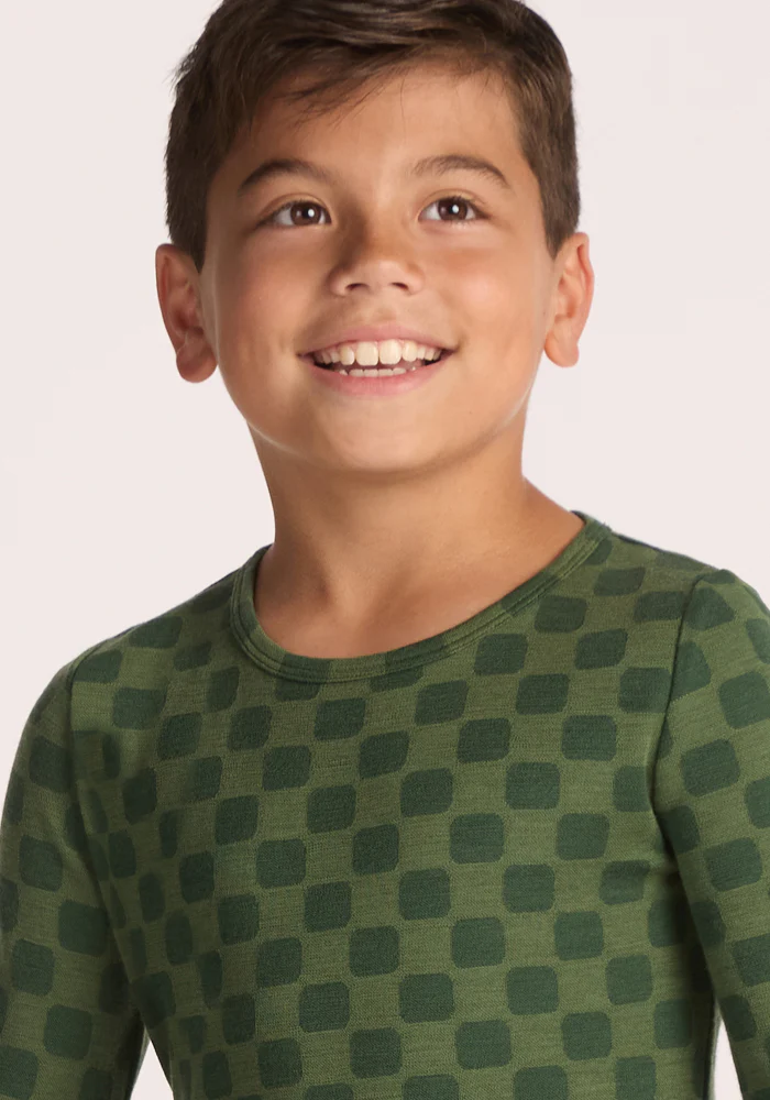 Kids Explorer Base Layer Top - Frog Hop - Image 17