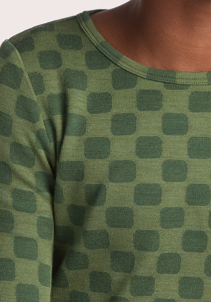 Kids Explorer Base Layer Top - Frog Hop - Image 4
