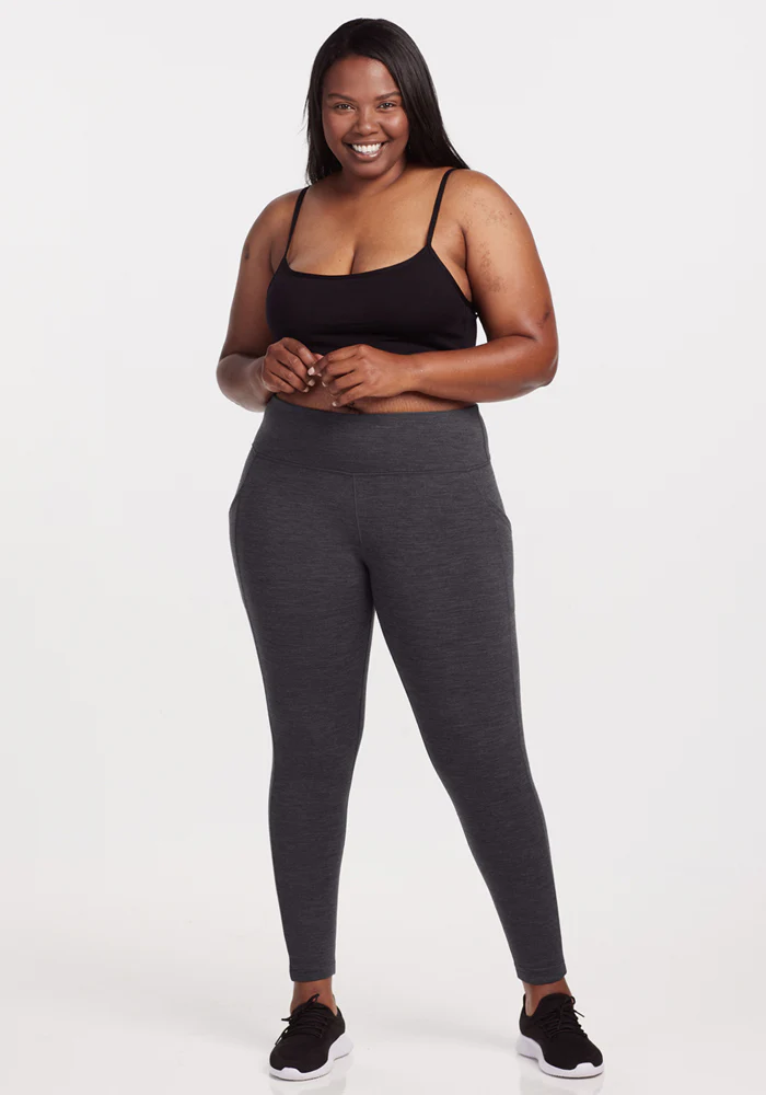 Piper Pocket Leggings - Cinder Melange - Image 12