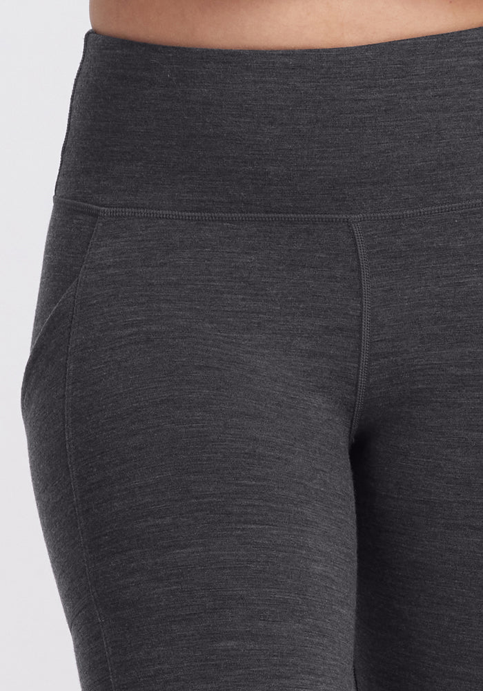 Piper Pocket Leggings - Cinder Melange - Image 4