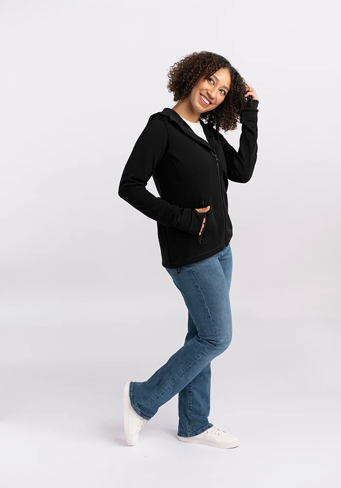 Cubby Hooded Sweatshirt - Black - Image 11
