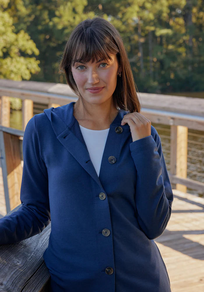 Edna Hooded Cardigan - Image 3