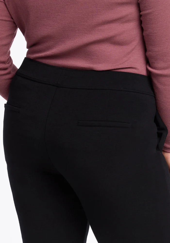 Emerson Straight Leg Pants Tall - Black - Image 4