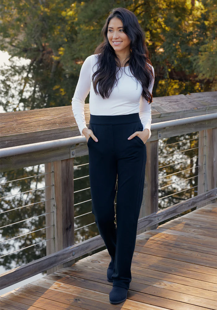Emerson Straight Leg Pants - Cinder Melange - Image 8