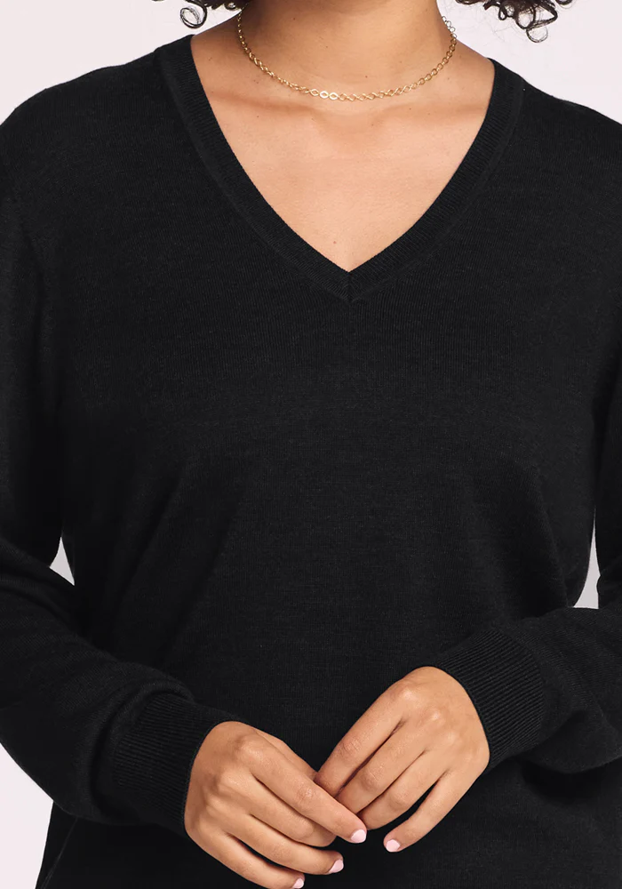 Francesca Sweater - Black - Image 2