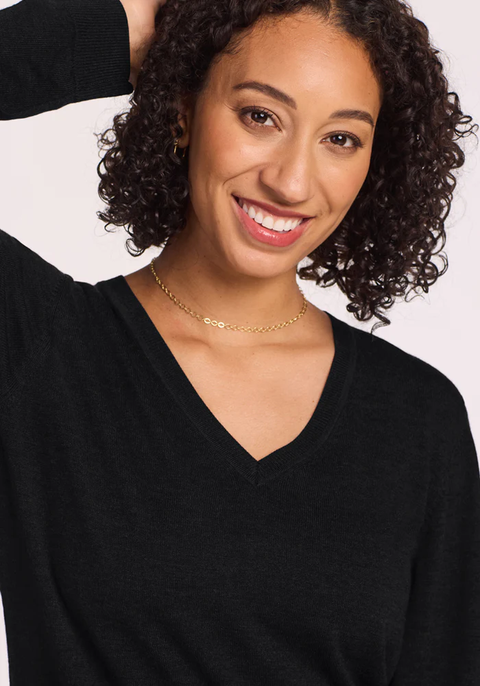 Francesca Sweater - Black - Image 3