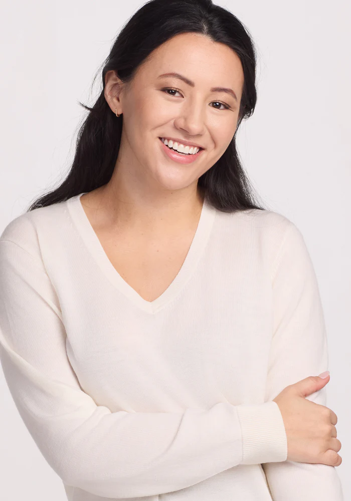 Francesca Sweater - Dewdrop Pearl - Image 5
