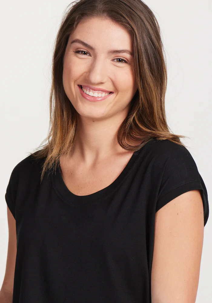 Gabi Tunic Top - Black - Image 4