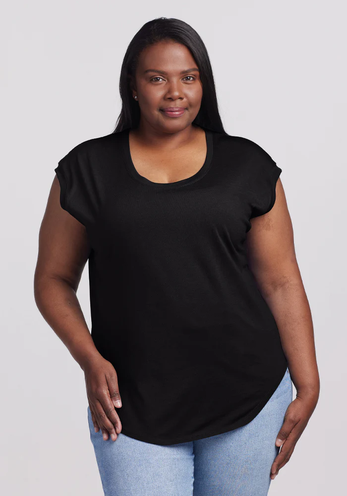 Gabi Tunic Top - Black - Image 8
