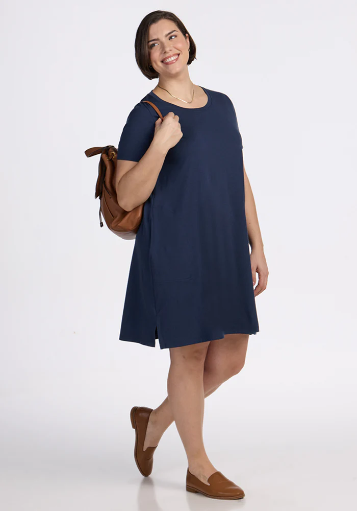 Georgie Dress - Deep Navy - Image 11