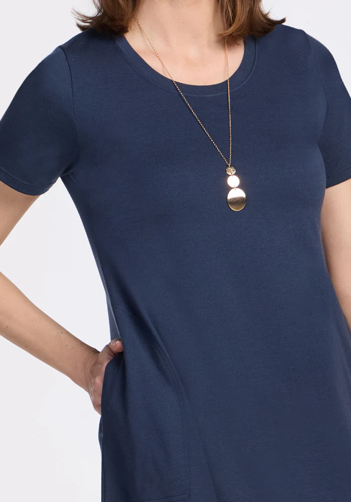 Georgie Dress - Deep Navy - Image 2