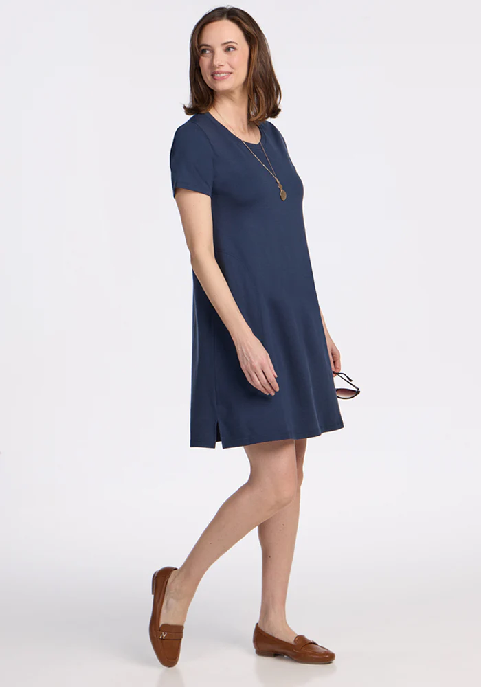 Georgie Dress - Deep Navy - Image 5