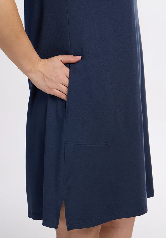 Georgie Dress - Deep Navy - Image 8