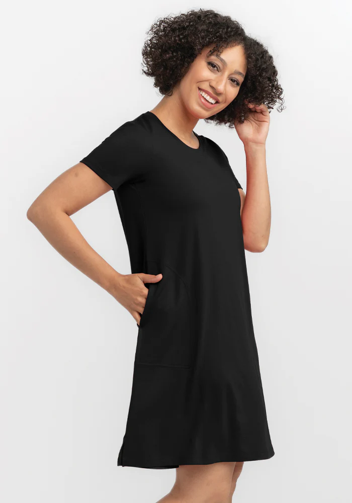 Georgie Dress - Black - Image 4