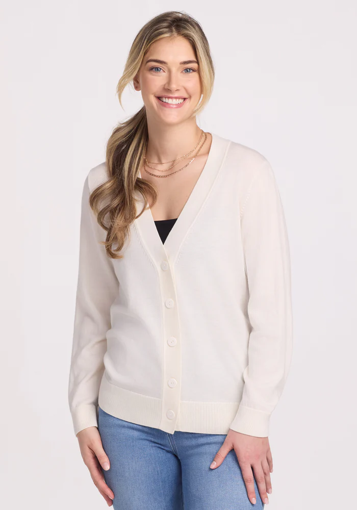 Gia Sweater - Dewdrop Pearl