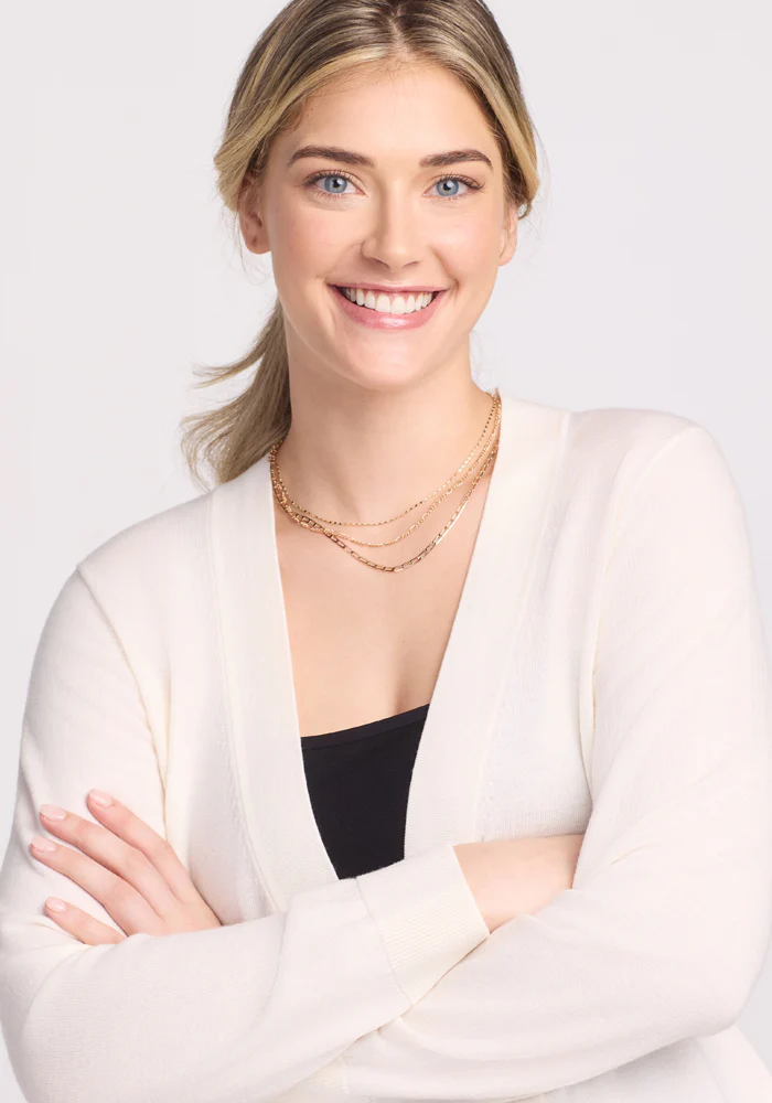 Gia Sweater - Dewdrop Pearl - Image 2