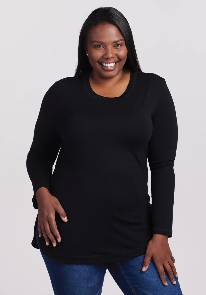 Hazel Tunic - Black - Image 4