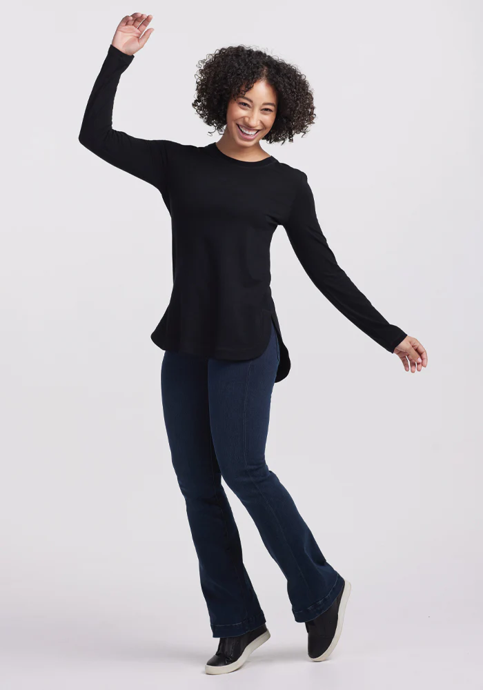 Hazel Tunic - Black - Image 7