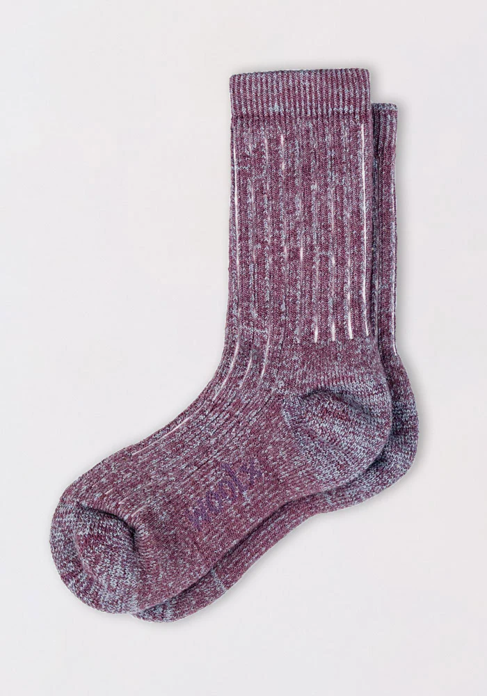 Womens Joey Crew Socks - Wildflower - Image 2