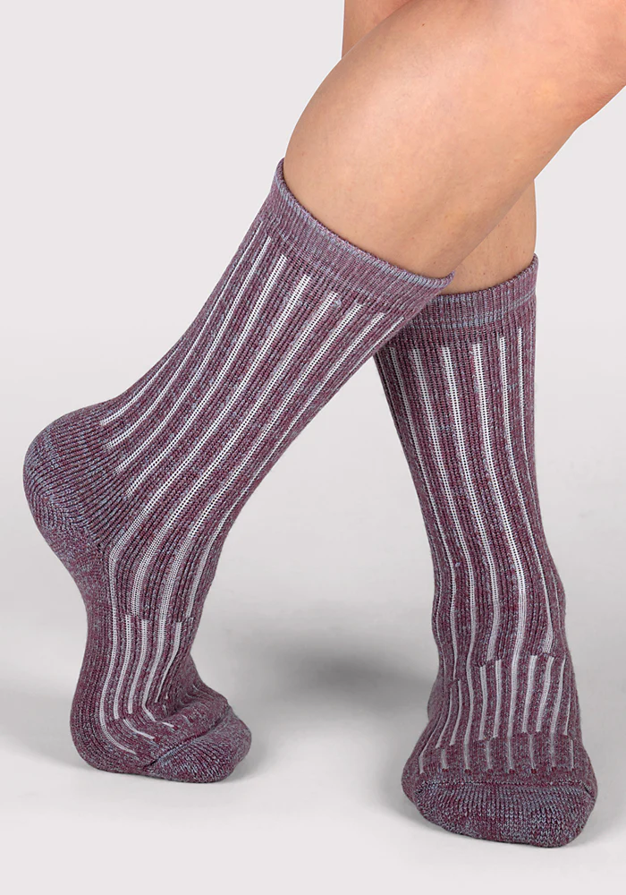 Womens Joey Crew Socks - Wildflower - Image 6