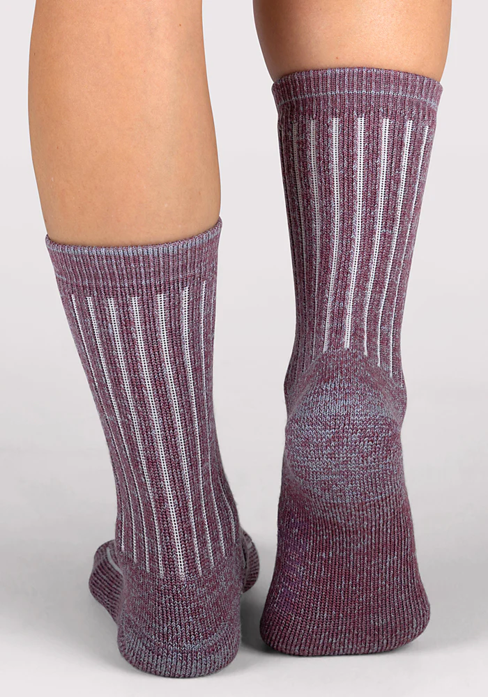 Womens Joey Crew Socks - Wildflower - Image 8