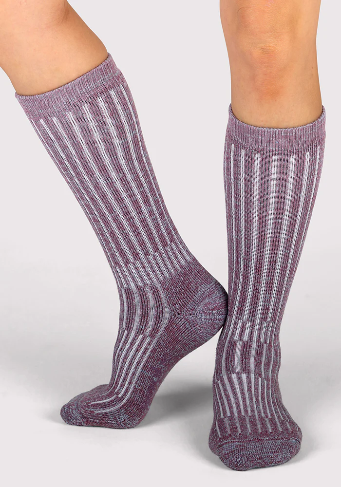 Womens Joey Mid Calf Socks - Wildflower - Image 5