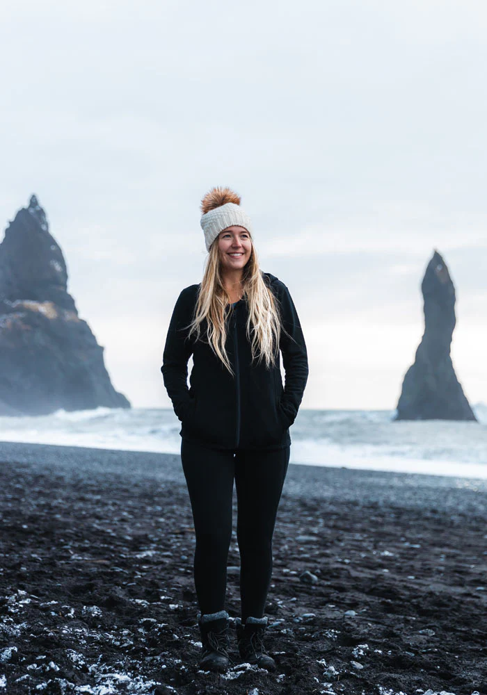 Kaylee Beanie - Cream - Image 3