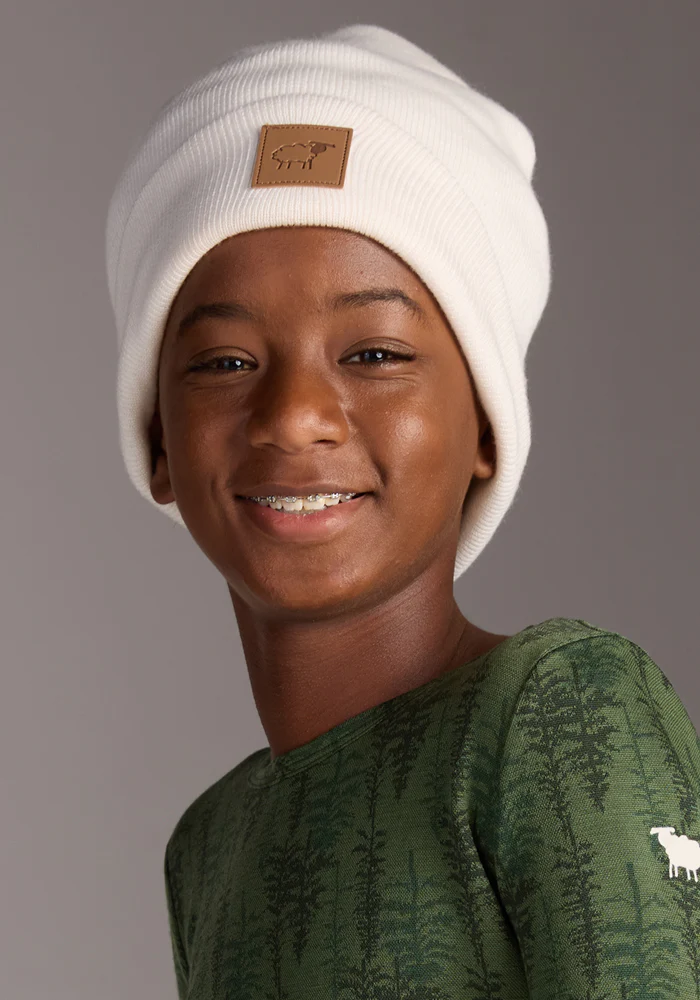 Kids Baylor Beanie - Whipped Cream - Image 7