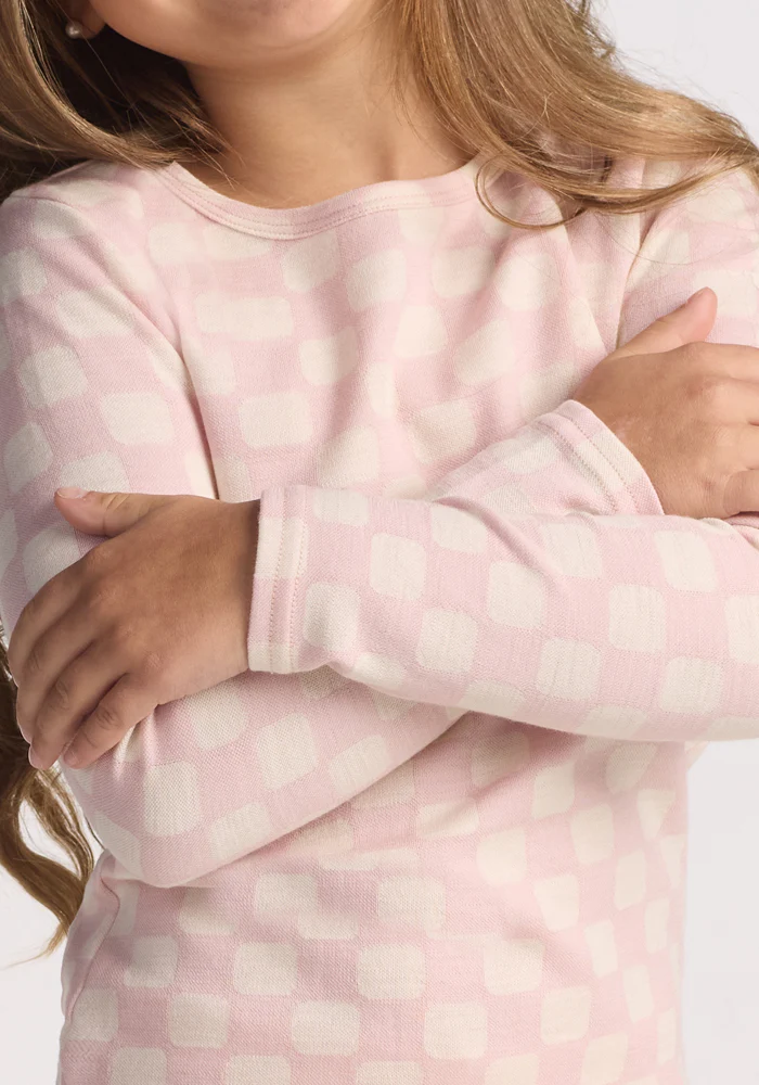 Kids Explorer Base Layer Top - Hopscotch Pink - Image 19