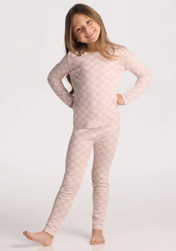 Kids Explorer Base Layer Top - Hopscotch Pink - Image 20