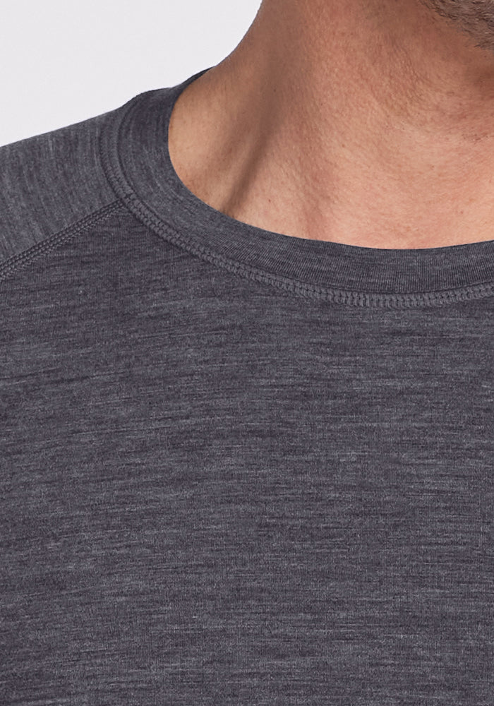 Essential Tee - Cinder Melange - Image 3