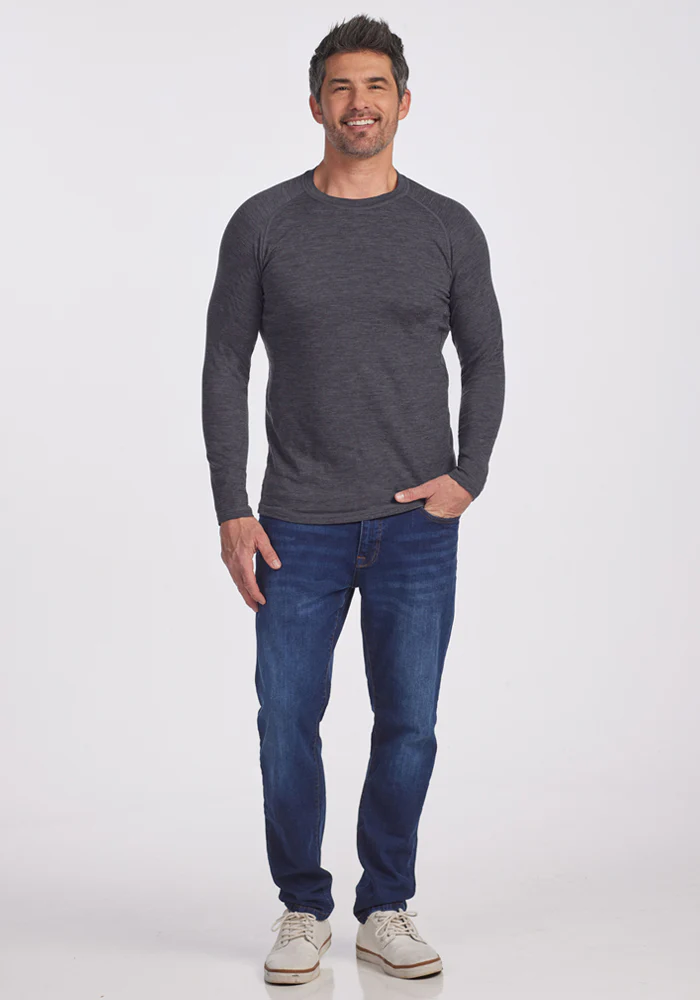 Essential Tee - Cinder Melange - Image 5