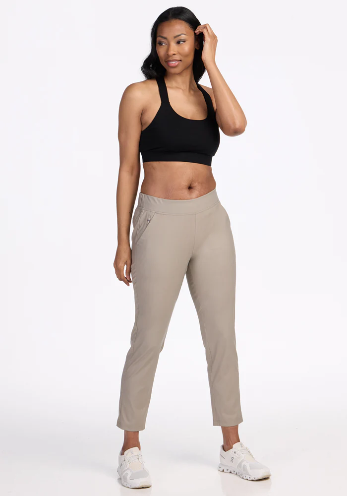 Nicole Ankle Pants - Vintage Khaki - Image 2