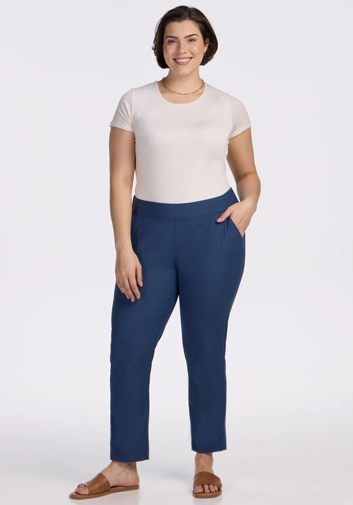 Nicole Ankle Pants - Vintage Indigo - Image 11