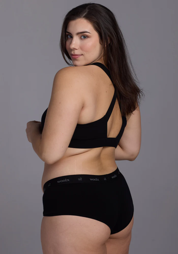 Lila Boy Shorts - Black - Image 10